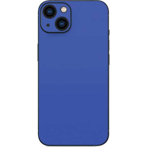 Blue Solid iPhone 14 Plus Skin